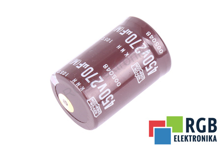 KONDENSATORIUS 270UF 450V NIPPON