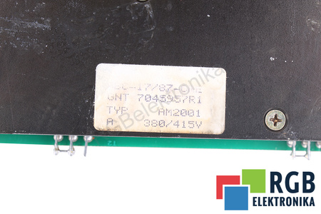 AM2001 BBC BROWN BOVERI 7045957R1