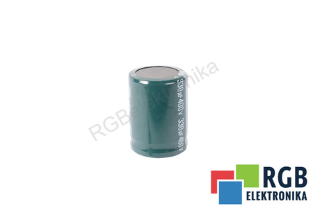 KONDENSATORIUS 330UF 400V JAMICON KONDENSATORIUS