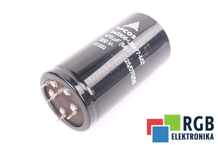 KONDENSATORIUS B43306-U6477-M2 EPCOS 25/070/56 470UF, 500VDC KONDENSATORIUS