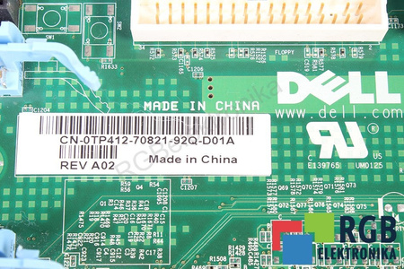 CN-0TP412-70821-92Q-D01A DELL PLOKŠTĖ SUGEDĘS – DALIMS