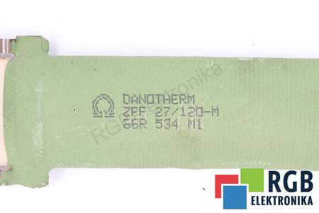 ATSPARUMAS ZFF27/120-M DANOTHERM 66 OHM 66OHM