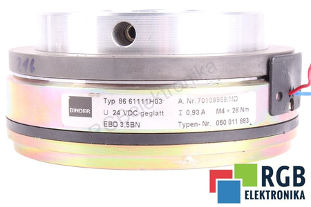 8661111H03 BINDER STABDYS