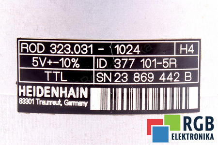 ROD323.031-1024 HEIDENHAIN ID.NR.377101-5R CODER