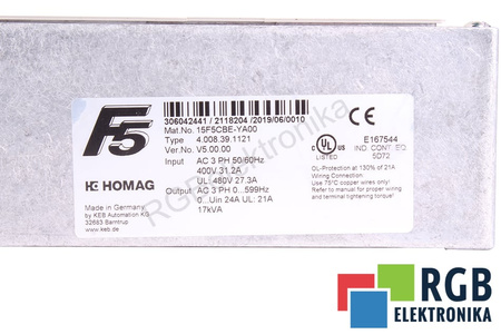 15.F5.CBE-YA00 HOMAG