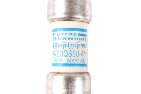 SAUGIKLIS A50QS50-4Y FERRAZ 500V, 50A, 25X80MM