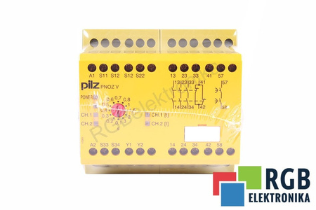 PNOZ V 3S 24VDC 3N/O 1N/C 1N/O T PILZ 774789 SAUGOS RELĖ