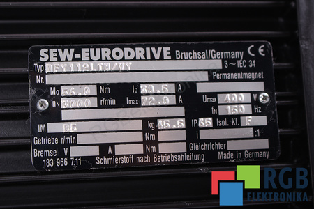 DFY1112LTH/VY SEW EURODRIVE