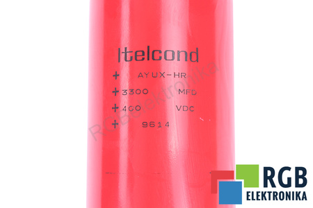 KONDENSATORIUS 3300UF 400VDC ITELCOND KONDENSATORIUS