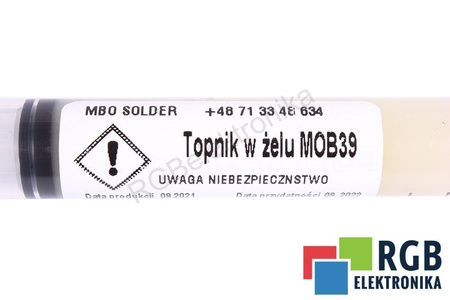 MOB39 MBO SOLDER 10G GELIO SRAUTAS