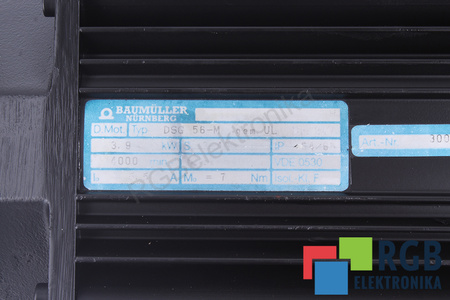 DSG56-M BAUMÜLLER 3.9KW