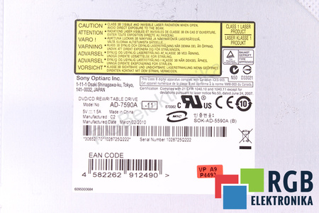 AD-7590A SONY DVD / CD ROM