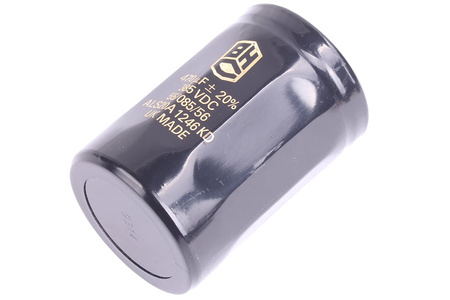 KONDENSATORIUS ALS20A1246 BHC COMPONENTS LTD 470UF, 385V KONDENSATORIUS