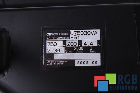 R88M-U7503VA-S1 OMRON