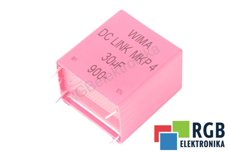 KONDENSATORIUS DCMKP4-30U/900 WIMA 30UF, 900V, DC, LINK, MKP4