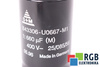 KONDENSATORIUS B43306-U0667-M1 S+M 25/085/56 660UF, 400VDC KONDENSATORIUS