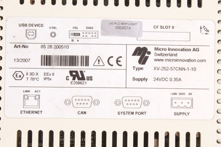 XV-252-57CNN-1-10 MICRO INNOVATION AG