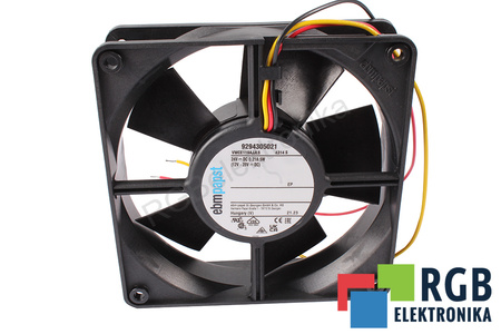 4314S EBM PAPST 9294305021 119X119X32MM, 24V VENTILIATORIUS