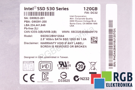 SSDSC2BW120A4 INTEL