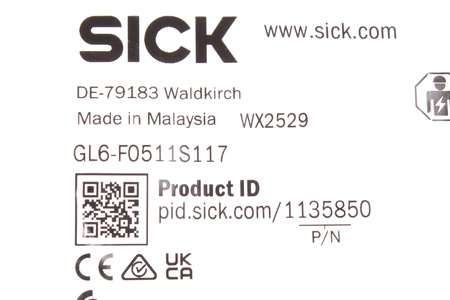 GL6-F0511S117 SICK 1135850 FOTO RELĖ