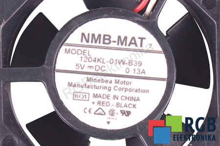 1204KL-01W-B39 MINEBEA 5V 30X30X10MM VENTILIATORIUS