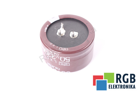 KONDENSATORIUS 04JK5M NIPPON 3300UF, 50VDC