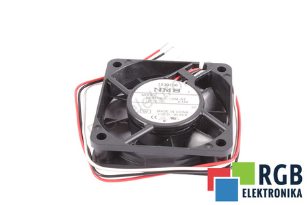 06015KA-12M-AT NMB TECHNOLOGIES 60X60X15MM, 12V, 0.17A VENTILIATORIUS