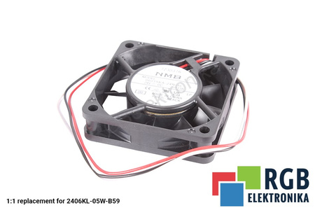06015KA-24N-AL NMB TECHNOLOGIES PAKAITALAS A90L-0001-0506#105 2406KL-05W-B59 60X60X15MM, 24V, 0.13A VENTILIATORIUS