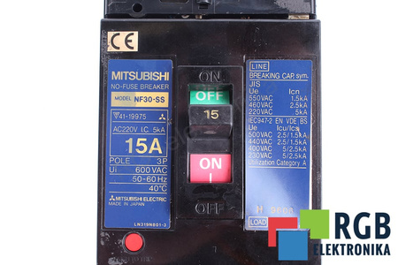 NF30-SS MITSUBISHI ELECTRIC ATJUNGIKLIS