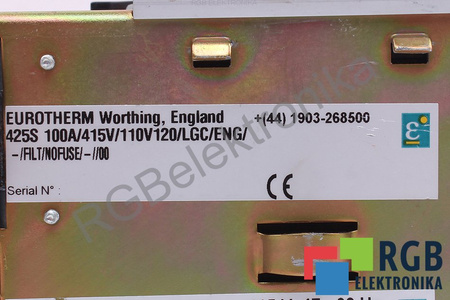 425S EUROTHERM 100A/415V/110V120/LGC/ENG/