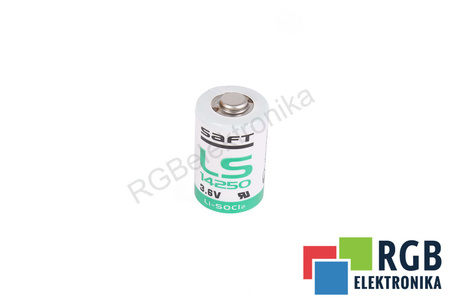 LS14250 SAFT 1/2AA 1200MAH, 3.6V, 24X15MM AKUMULIATORIUS