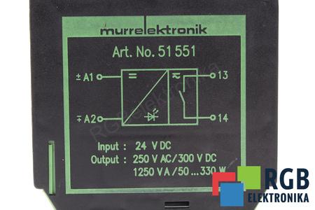 51551 MURR ELEKTRONIK OUTPUT RELAY