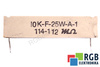 ATSPARUMAS 10K-F-25W-A-1 114-112 25KW, 10KOHM