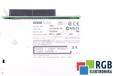 CD-224E-B93 TEAC CD-ROM DISKAS