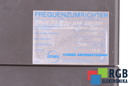 FDH-G1110 STOBER FREQUENCY INVERTER