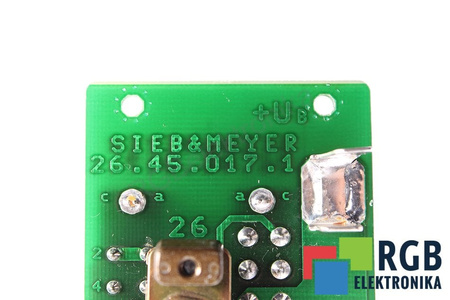 26.45.017.1 SIEB & MEYER B921016H L921016H