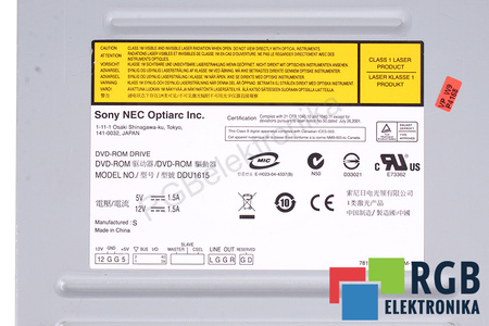 DDU1615 SONY SUGEDĘS – DALIMS