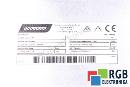 EU-252 WITTMANN PRODRIVE-W4