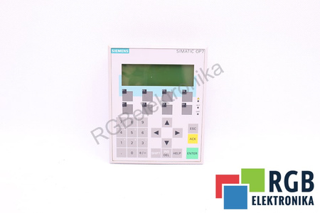 6AV3607-1JC20-0AX1 SIEMENS SIMATIC OP7