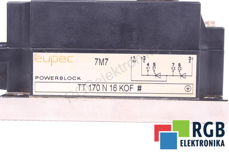 TT170N16KOF EUPEC POWERBLOCK
