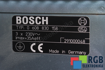 0608830158 BOSCH BT300/VE300 TINKLELIS