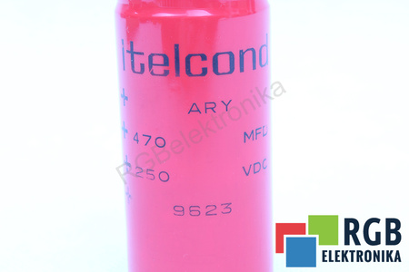 KONDENSATORIUS 470UF 250V ITELCOND