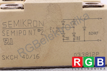 SKCH40/16 SEMIKRON SEMIPONT 2 40A, 1600V