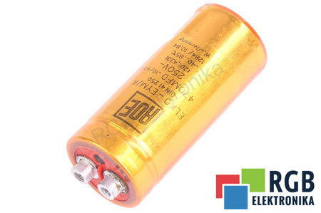 KONDENSATORIUS DIN41250 ROE ELKO-EYM/A 470MFD, 250VDC KONDENSATORIUS