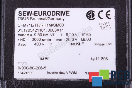CFM71L/TF/RH1M/SM60 SEW EURODRIVE