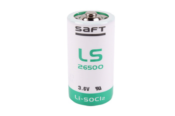 LS26500 SAFT C/R14 7.7MAH, 3.6V, 26X50.4MM AKUMULIATORIUS