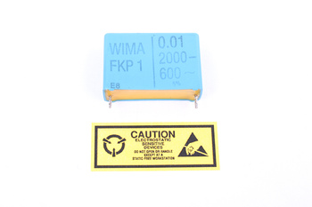 KONDENSATORIUS FKP1 WIMA 0.01F, 2000VDC, 600VAC