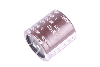 KONDENSATORIUS 90H00L14 NIPPON 270UF, 450V