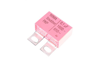 KONDENSATORIUS 0.1UF 1600V WIMA SNUBBER FKP