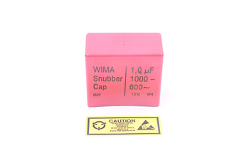 KONDENSATORIUS 1UF 1000VDC 600VAC WIMA